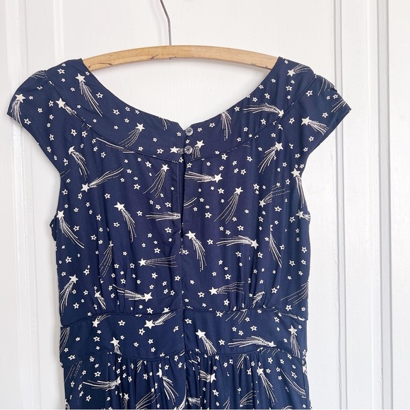 ModCloth • Emily & Fin Day After Day Dress in Shooting Stars navy comet print - Picture 12 of 13